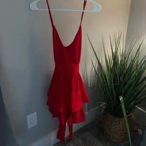 Oh Polly red romper ♥️